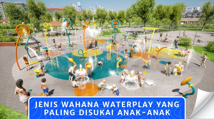 Jenis Wahana Waterplay yang Paling Disukai Anak-anak